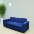 Luxury Arm Sofa Combed: Premium Valvet Fabric with Customizable Colors. 
