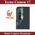 Tecno Camon 17 Camera Lens Protector Flexible Gorilla 9H Rear Camera Protector For Tecno Camon 17. 