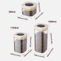 Multifunctional 380/1100/1800ml Vacuum Seal Container Box Press-type Fresh-Keeping Sealed Jar Plastic Moisture-proof Coffee Beans Storage Box Food Storage Box. 