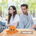 Ready Stock Tiktok Reversible Octopus Plush Doll Double-Sided Color Expression Flip Octopus Doll Plush Sleeping Pillow For Children Gifts Stuffed Toys Patung Octopus Toy Patung Comel Lembut Girls Birthday Gift. 