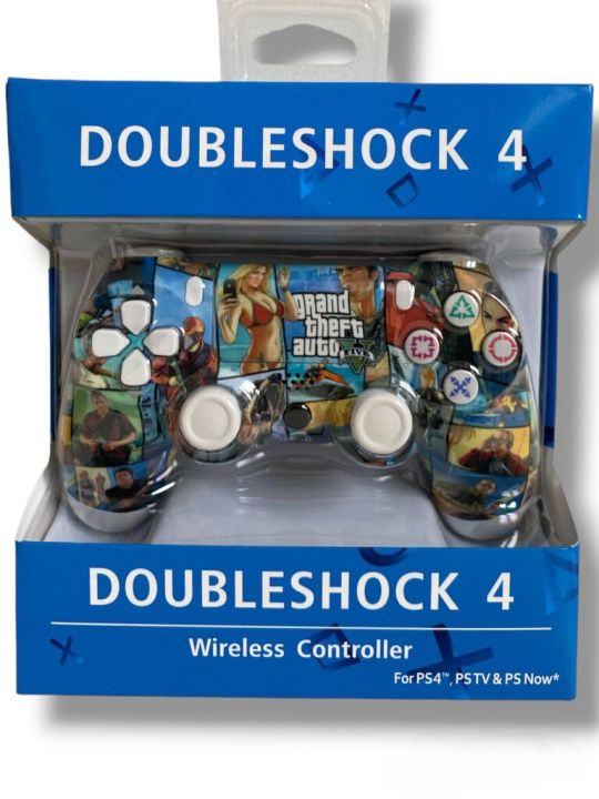 Rockstar%20Games%20Grand%20Theft%20Auto%20V%20-%20Premium%20Edition%20(Ps4)+Sony%20Dualshock%204%20Wireless%20Controller%20For%20Playstation%204%20-%20Black%20V2%20-%20Image%202