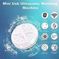 Mini Turbine Washing Machine Portable Washing Machine Multifunctional Travel Washing Device Washer Machine Cleaner for Clothes. 