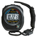 Anytime electronic stopwatch multi-function timer large character display shockproof anti-magnetic track and field training race running watch. 