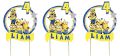 Minions Cake Topper Double Layered for Birthday Party Celebrations and Decorations– SKU-5025. 