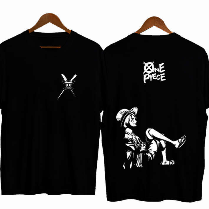Halloween Style Staples MY T-Shirts Kaos OP LUFI DUDUK Distro Upgrade Cotton Top tee Short Sleeve Tshirt t shirt Unisex COD bu lelaki tshirt christmas
