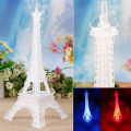 Eiffel Tower Light Colorful Nightlight Birthday Gift Decorative Button Lamp. 