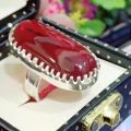 Original Anari Yaqoot Pure 925 Silver / Chandi Ring. 