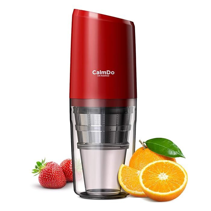 CalmDo Portable Masticating Slow Fruit Juicer