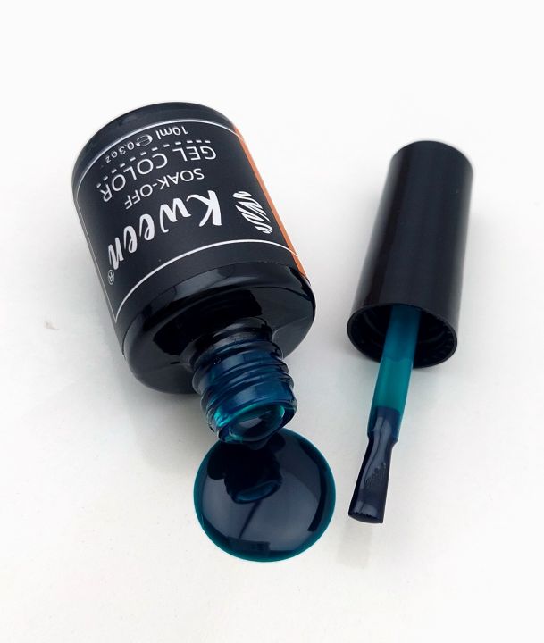 KWEEN%20Translucent%20UV%20Jelly%20Gel%20Polish%20Emerald%20Green,%20Soak%20Off%20UV%20Gel%20Nail%20Polish%20For%20Nail%20Art%20-%20Image%203