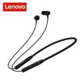 Lenovo QE03 Wireless Earphones BT5.0 Magnetic Neckband Earbuds w/Mic/8-Hour Playtime/IPX5 Waterproof/HIFI Stereo Sports Headphones. 