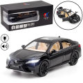 New Toyota Camry Model Metal Car For Kids Black 1:24. 