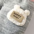 Winter Thicken Warm Baby Gloves Cartoon Soft Knitted Kids Mittens Infant Toddler Rope 1-5Years Boy Girl Baby Hand Gloves. 
