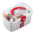 Online Karachi Medical kit Household Large capacity multi-layer storage box Large plastic first aid kit Household emergency medicine kit. 