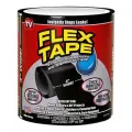 Flex Tape Rubberized Waterproof Tape 4 x5' Flex Tape Rubberized Patch Bond Super Strong Rubberized Waterproof Seal Repair & Caulking. 