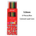 Simple 5.0mm Mechanical Pencil Engineering Drawing Smooth Writing Propelling Pencil Coarse Refill Sketch Pencil School Office. 