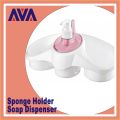 AVA TITIZ 3 IN 1 SOAP DISPENSER AND SPONGE HOLDER KITCHEN KIT IMPORTED FROM TURKEY. 