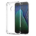 Motorola Moto G5 Back Cover Transparent Extra Bumper Anti Shock Soft Crystal Clear Case Cover For Motorola Moto G5. 
