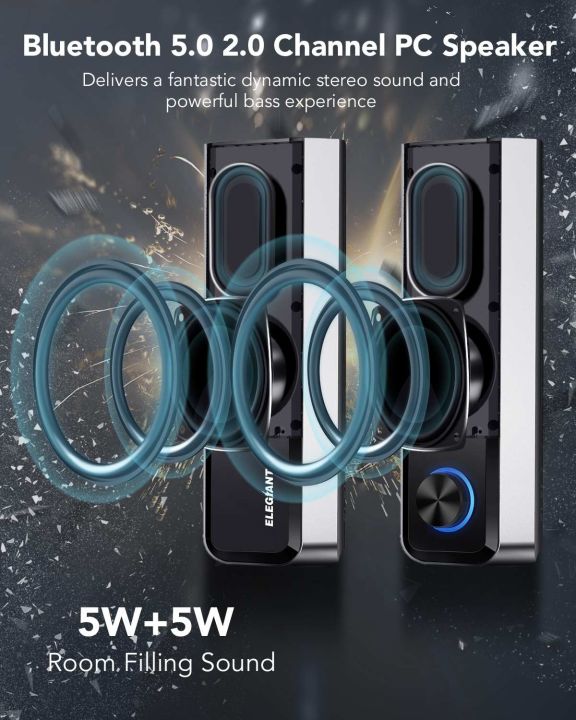 ELEGIANT%20SR400%20BT5.0%20Wireless%20Computer%20Speaker%202.0%20Dual%20Channel%20HiFi%20Stereo%20Sound%20Soundbar%20BT%20AUX%20USB%20Input%20RGB%20Light%20Effect%20-%20Image%202