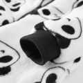 Cute Panda Warm Fleece Cozy Winter Baby Rompers Long Sleeve Infants Little Kids Jumpsuits Clothing Zipper Korean Style. 