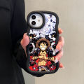 FELMYST for Redmi Note 13 Pro Plus Note 13 Pro 5G Note 13 5G Xiaomi Poco X6 5G Back Cover Big Wave Edge Soft Silicone Anime Luffy Pattern Macaron Phone Case. 
