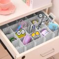 New 4pcs Drawer Organisers, Drawer Dividers, Closet Organizer Plastic Divider DIY Drawer Organizer Separator Sheet Divider Home Underwear Socks Makeup Clapboard Tool Storage. 