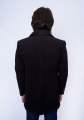 Focus | Dark Brown Long Coat For Men. 