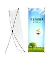 Panda Xbanner Flex Stand / Display Stand 2x5 for Marketing Promotions / Flex Standee / X Display Stand PanaFlex. 