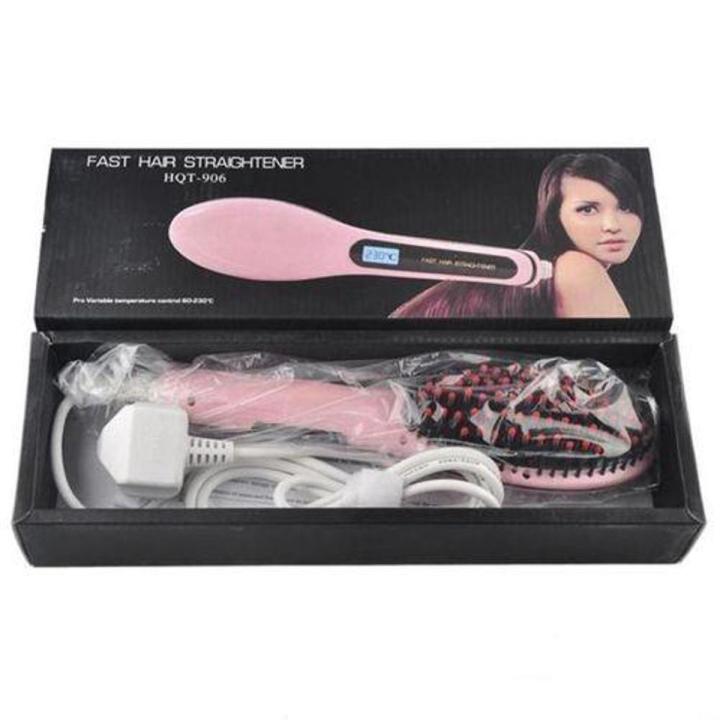 Fast Hair Straightener Brush