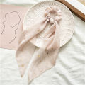 1pcs Scrunchies Elastic Ties Bowknot Hair Hair Band Knotted Star Shiny Ribbon Ponytail. 