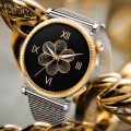 Zero® Jewel Pro Smartwatch for Women  1.1" AMOLED Display, Bluetooth Calling, 110+ Sports Modes, Health Tracking  Diamond-Cut Design with Stainless Case  Best Lightweight Smartwatch for IOS & Android. 