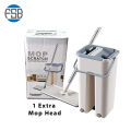 Scratch bucket mop flat mop with microfiber pads. 