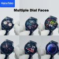 RW37 HainoTeko Germany SmartWatch Buds With Large Screen Round Shape AMOLED Display. 