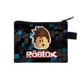 New Oxford Cloth Roblox Coin Purse Polyester Portable Cartoon Small Wallet High Capacity Storage Bag. 