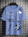 Smile Broken Printed T shirt For Men/boys Summer Collection Soft jersy. 