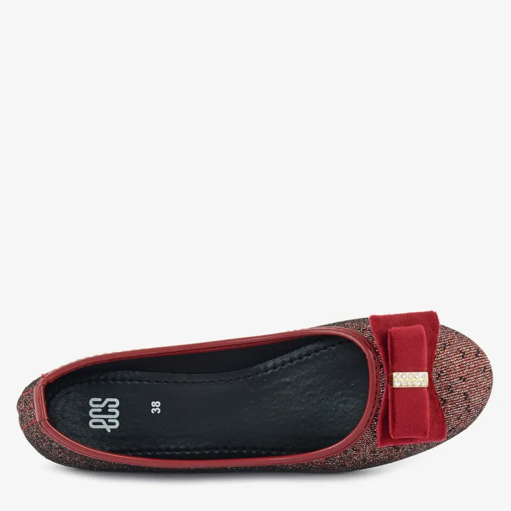 ECS%20Sparkling%20Ballet%20Flat%20Pumps%20For%20Women%20-%20Image%203