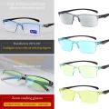Elegant Autofocus Power Anti-Blue Light Reading Glasses Smart Near Far Automatic Zoom Eyeglasses PC Ultralight Optical Spectacle Eyeglass Men Women. 