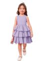 Adorable Baby Girls' Frill Frock: Stylish and Playful Dress for Fashionable Little Ones. 