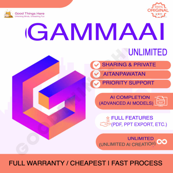 GAMMA A-I PRO | FULL WARRANTY | CHEAPEST & LIGHTNING FAST PROCESS - Gamma