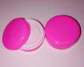 18 Gram Pack of 8 Mini Pink Empty Cosmetic Jar Concentrate jar. 