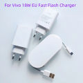 Original Vivo 18W Fast Charger Adapter - Quick Charge 3.0, Dual Engine, with Type C and Micro Data Cable. 