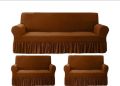 Turkish Style Sofa Covers 5 Seater 6 Seater and 7 Seater Special Sofa Covers Maroon, blue, Gery, Green, Brown Colours. 