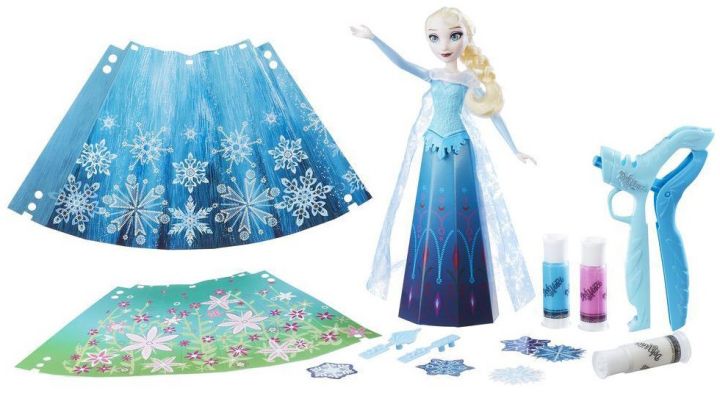 Hasbro Disney Frozen B6168 Lalka Elsa + Zestaw Play-Doh Vinci