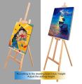 Openness - 175CM Wooden Easel - Artist Adjustable Stand For Canvas Board And Painting. 