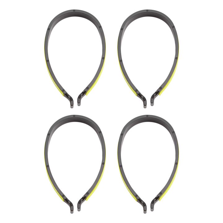 2Pair Bike Trouser Clips Bike Trouser Clips with Reflective Bands for Night Rides