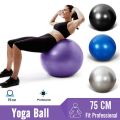 75CM Antiburst Exercise Gym ball with air pump, yoga ball, yoga ball 75cm, exercise ball. 