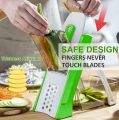 Brava Spring Slicer Vegetable Cutter Multifunctional high quality Vegetable Fruits Cutter -Vegetable Cutter and Slicer -Vegetable Slicer Cutter 5 in 1 Vegetable Peeler Cucumber Carrot Potato Slicer Peeler Grater. 