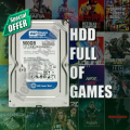 HDD/Hard Disk Drive Full Of Games Setup. 