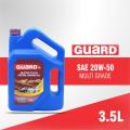 Guard Super Plus 20W-50 (3.5 LTR) Car Gasoline Engine Petrol Engine Motor Oil. 