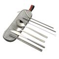 Stainless Steel Fork Spoon Chopsticks Straw Cutlery Set SS Cutlery. 