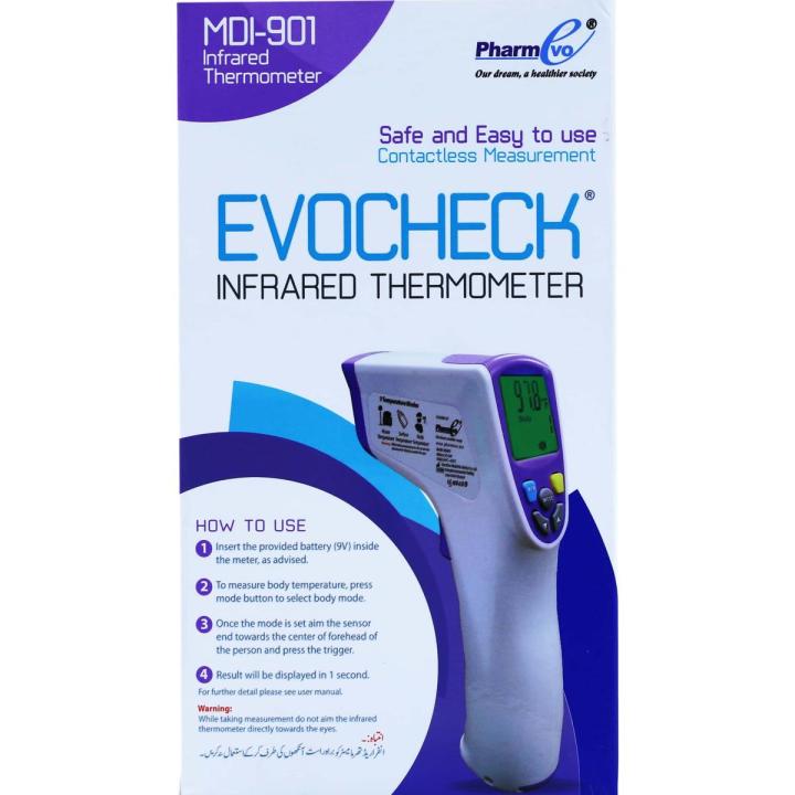 EvoCheck Infrared Digital Thermometer Gun